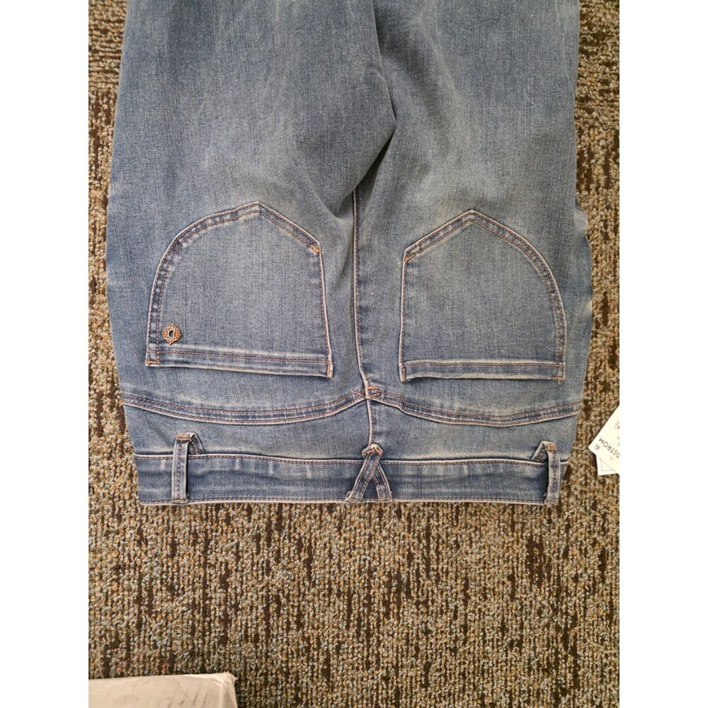Democracy Ab Technology Jeans Womens Size 2 Low Rise Medium Wash Denim Pants - Picture 2 of 8